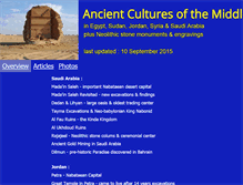 Tablet Screenshot of ancient-cultures.info